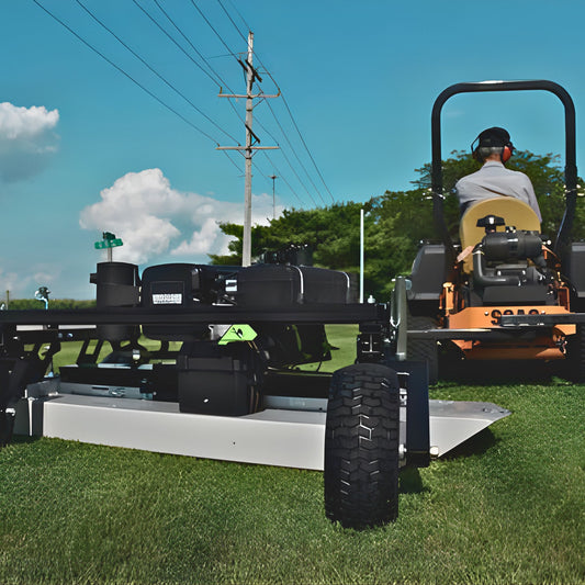 Commercial Grade Pull Behind Finish Cut Mower AcrEase Model Pro60K